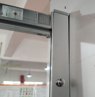 Душевой уголок Esbano Flex ESF-80D1+120D2-C 120х80 см, профиль хром, стекло прозрачное