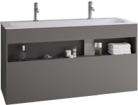 Тумба под раковину Keuco Stageline 32882 120 см, инокс матовый