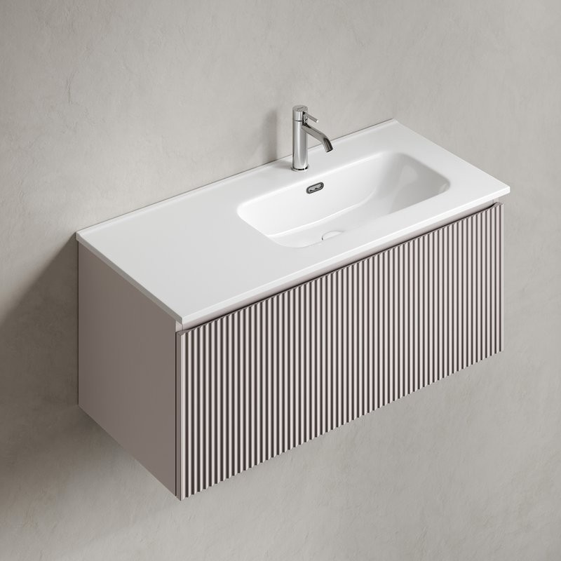 Тумба с раковиной Sancos Snob R 1.0 100 R doha soft