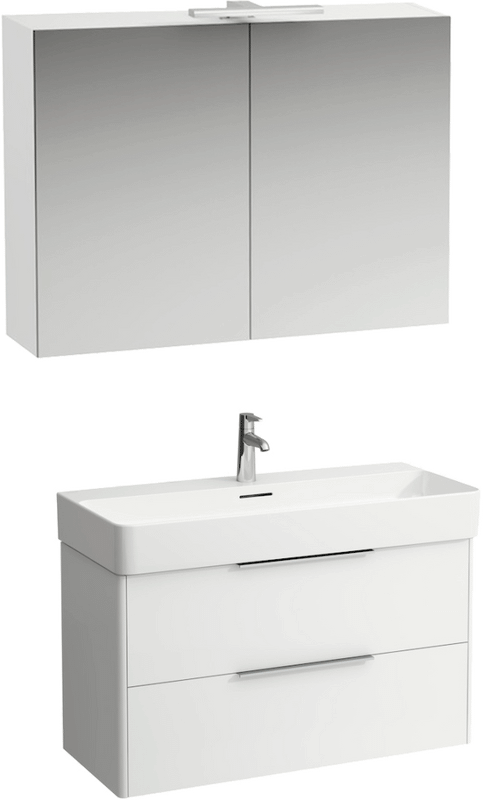 Мебель для ванной комнаты Laufen Base Base 4.0241.2.110.261.1 белая глянцевая