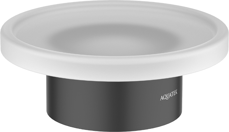 Мыльница AQUATEK Лира AQ4426MB матовый черный