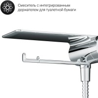 Гигиенический душ AM.PM Like F0202600 С ВНУТРЕННЕЙ ЧАСТЬЮ, со смесителем, хром