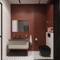 Тумба с раковиной STWORKI Pier 100 mink