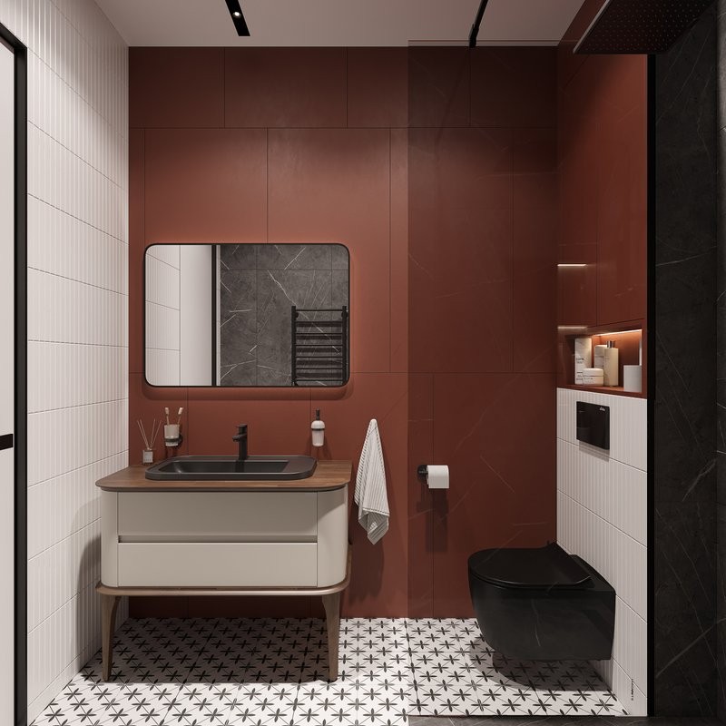 Тумба с раковиной STWORKI Pier 100 mink