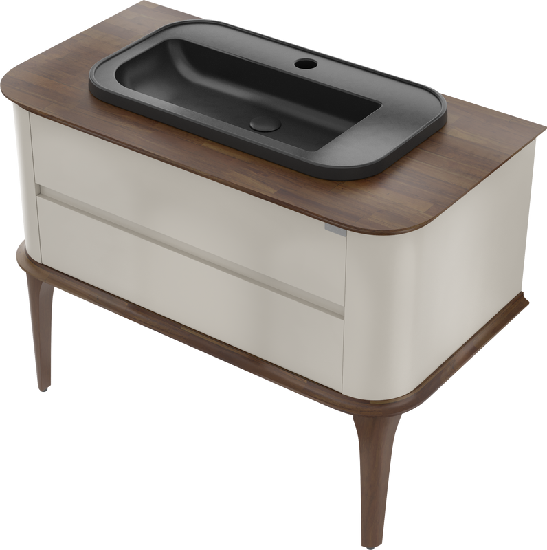 Тумба с раковиной STWORKI Pier 100 mink