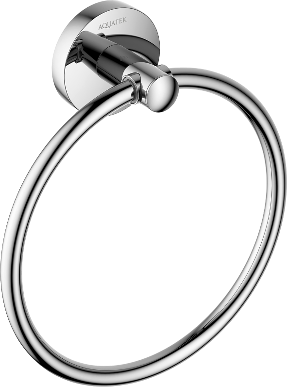 Полотенцедержатель AQUATEK Оберон AQ4212CR хром