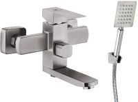 Смеситель для ванны с душем Fashun A53002 сатин