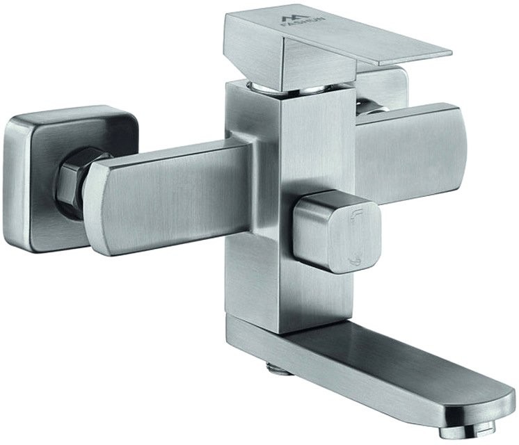 Смеситель для ванны с душем Fashun A53002 сатин