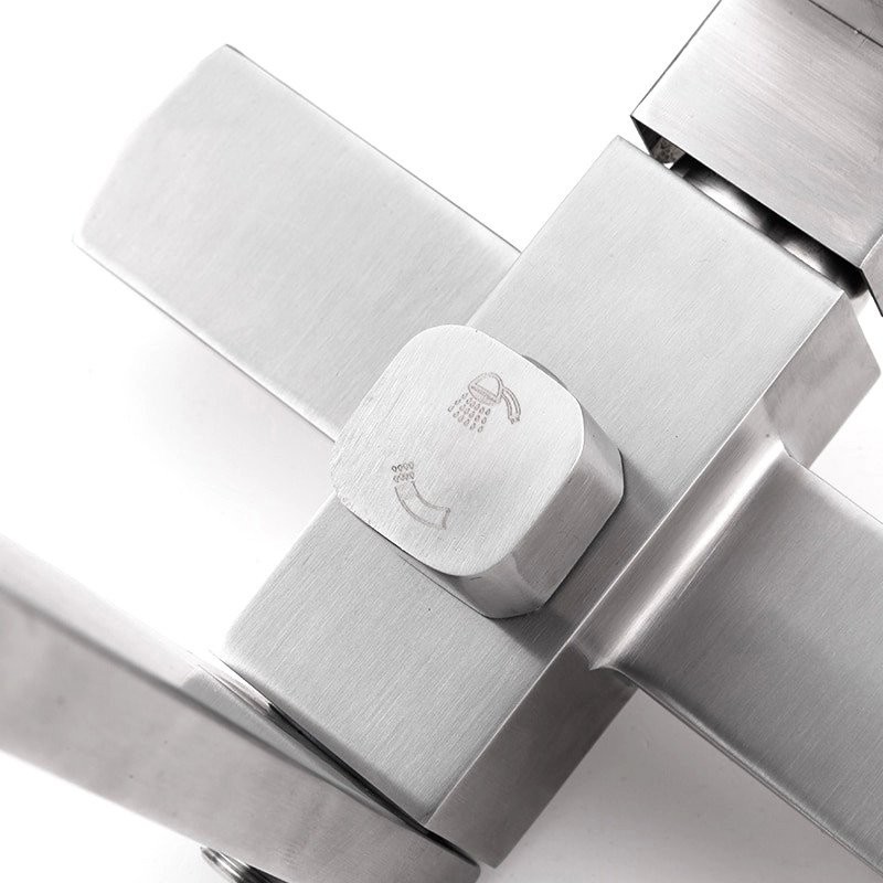 Смеситель для ванны с душем Fashun A53002 сатин