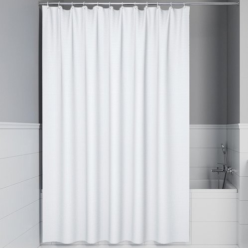 Штора для ванной IDDIS Decor DW01P18i11 180х200, белая