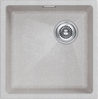 Комплект Мойка Paulmark Lumi LU45SK-BE бежевая + Измельчитель Intenso