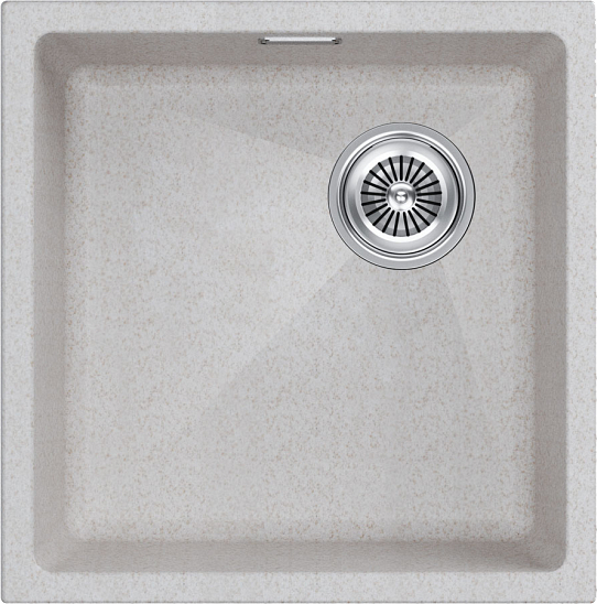 Комплект Мойка Paulmark Lumi LU45SK-BE бежевая + Измельчитель Intenso