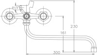 Универсальный смеситель Haiba HB2209