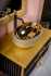 Тумба с раковиной Armadi Art Monaco 80 со столешницей черная, золото