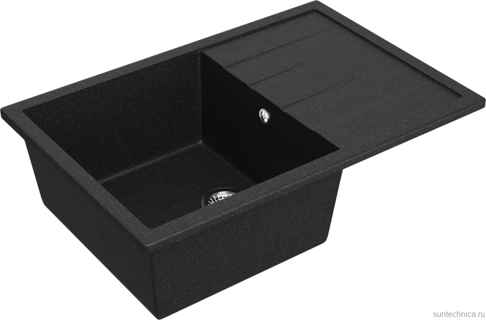 Мойка кухонная Domaci Болонья М-161-007 антрацит