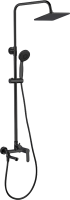 Душевая стойка Aquanet Passion AF300-72-S-B чёрная матовая