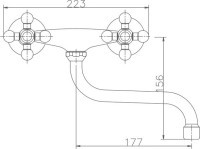 Смеситель для кухни Haiba HB19 HB4319