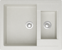 Мойка кухонная Domaci Болонья М-19-001 белая Мойка кухонная Domaci Болонья М-19-001 белая