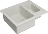 Мойка кухонная Domaci Болонья М-19-001 белая Мойка кухонная Domaci Болонья М-19-001 белая
