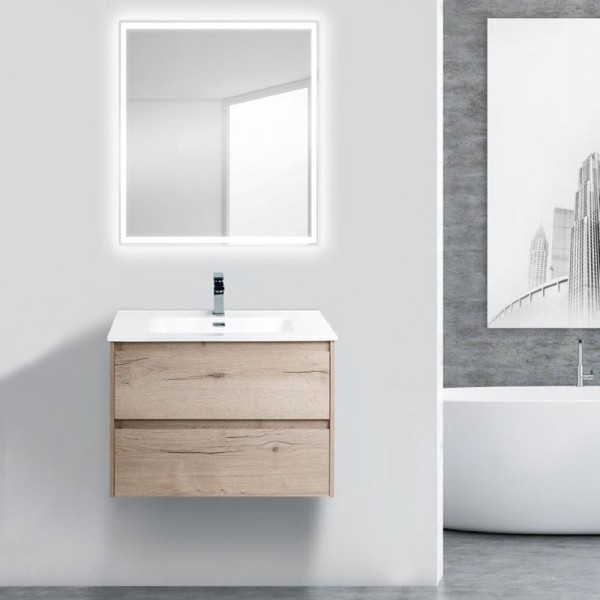 Мебель для ванной комнаты BelBagno Kraft 70 rovere galifax bianco