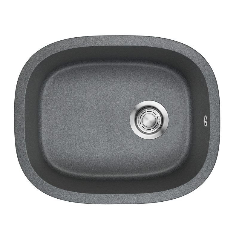 Мойка кухонная Emar Quartz EMQ-1560.P антрацит