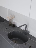 Мойка кухонная Emar Quartz EMQ-1560.P антрацит Мойка кухонная Emar Quartz EMQ-1560.P антрацит