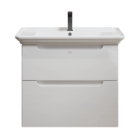 Тумба под раковину без столешницы Alavann Berta 85 подвесная, белая