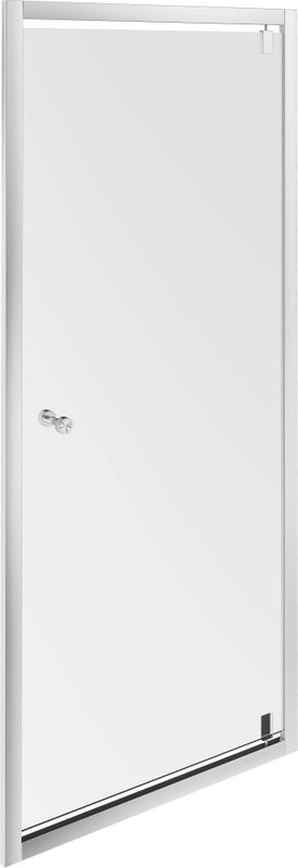 Душевая дверь в нишу Jacob Delafon Serenity 80 профиль хром