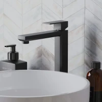 Смеситель для раковины Paini Grazia 21PZ205LL черный матовый Смеситель для раковины Paini Grazia 21PZ205LL черный матовый