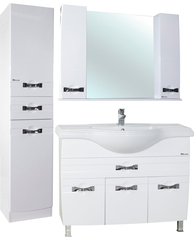 Шкаф пенал для ванной Bellezza Абрис 40 L