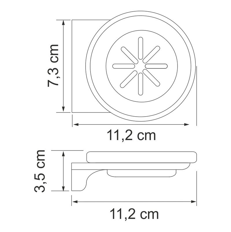 Набор Стакан Wasserkraft Kammel K-8328 + Мыльница K-8329
