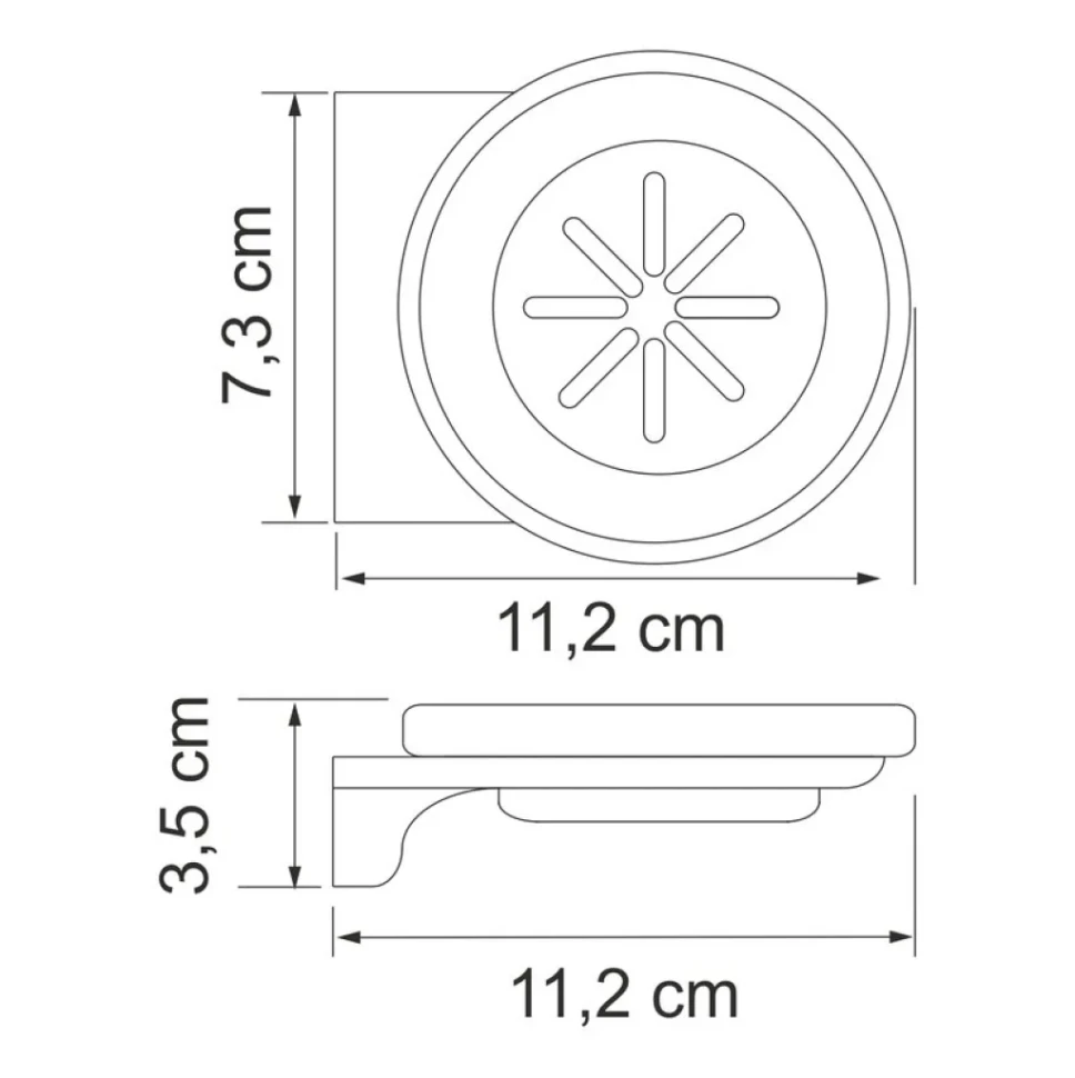 Набор Стакан Wasserkraft Kammel K-8328 + Мыльница K-8329