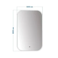 Мебель для ванной комнаты Teymi Netta 50 дуб, белая