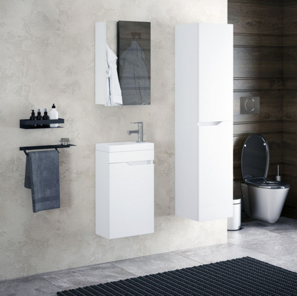 Мебель для ванной комнаты Corozo Теона 45 подвесная, белая