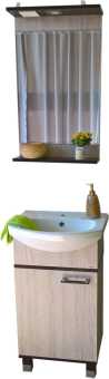 Мебель для ванной Sanflor Толедо L, 50, венге орегон