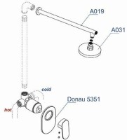 Душевой комплект Wasserkraft A12031
