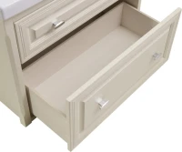 Тумба с раковиной ASB-Woodline Кастелло 80 подвесная, бежевая