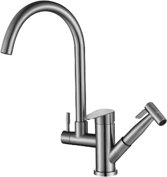 Смеситель для кухни Fashun A56005 сатин