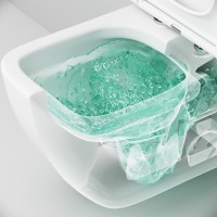 Комплект  Унитаз подвесной AM.PM Gem C901701SC безободковый, с микролифтом + Система инсталляции для унитазов Grohe Rapid SL 38772001, 3 в 1 с кнопкой
