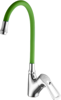 Смеситель для кухни Fashun A4466+A7251 хром, зеленый Смеситель для кухни Fashun A4466+A7251 хром, зеленый