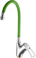 Смеситель для кухни Fashun A4466+A7251 хром, зеленый Смеситель для кухни Fashun A4466+A7251 хром, зеленый