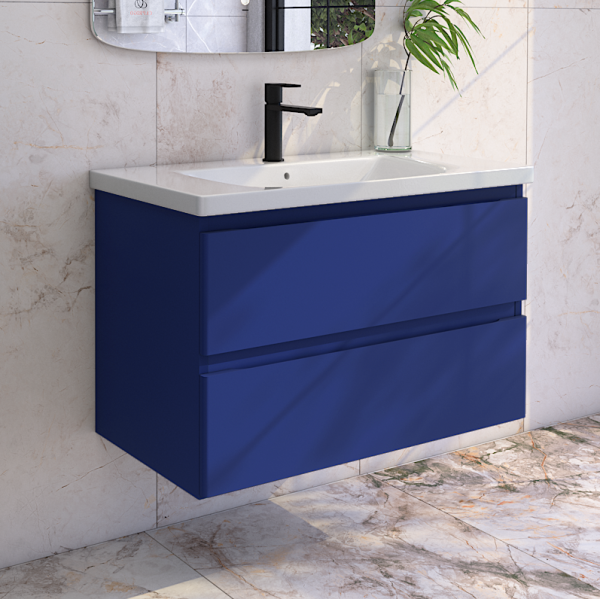 Тумба с раковиной Caprigo Forte 90 подвесная, океания