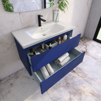 Тумба с раковиной Caprigo Forte 90 подвесная, океания