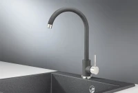 Смеситель для кухни Granula ST-4031, графит