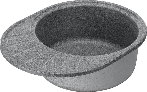 Комплект Мойка AQUATON Чезана серая + Измельчитель Bone Crusher BC 610-AS