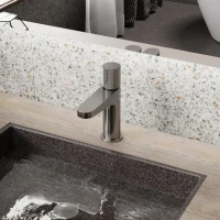 Смеситель для раковины Wasserkraft Tauber 6403 никель Смеситель для раковины Wasserkraft Tauber 6403 никель