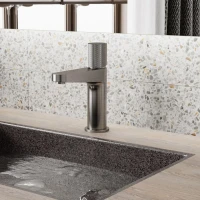 Смеситель для раковины Wasserkraft Tauber 6403 никель Смеситель для раковины Wasserkraft Tauber 6403 никель