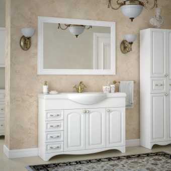 Мебель для ванной Corozo Классика 120 с бельевой корзиной
