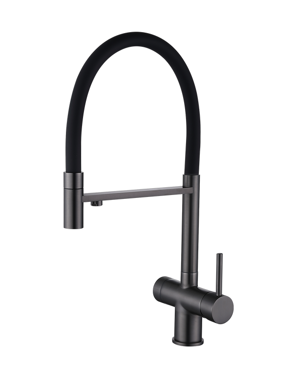 Смеситель для кухни Emar PVD ЕС - 7024 PVD Dark