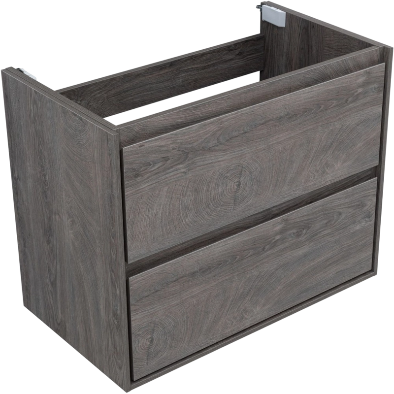 Тумба под раковину без столешницы Aquanet Милан 80 подвесная, дуб рошелье